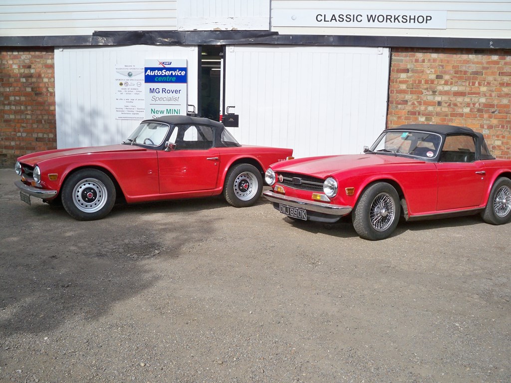 Classic Triumph Servicing Tr Sports Car Service Kent Maidstone